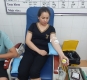 Cán bộ của Bệnh viện ĐKKV Yên Minh tình nguyện hiến máu để Cấp cứu bệnh nhân.